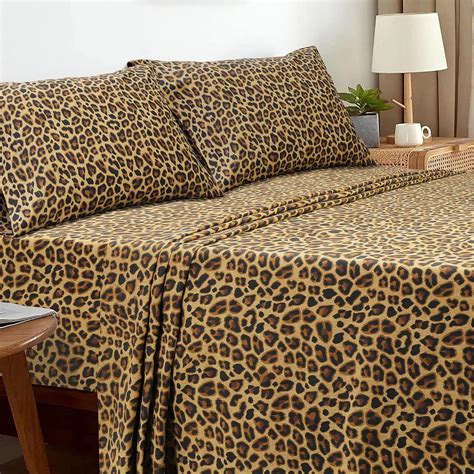 leopard bed sheets
